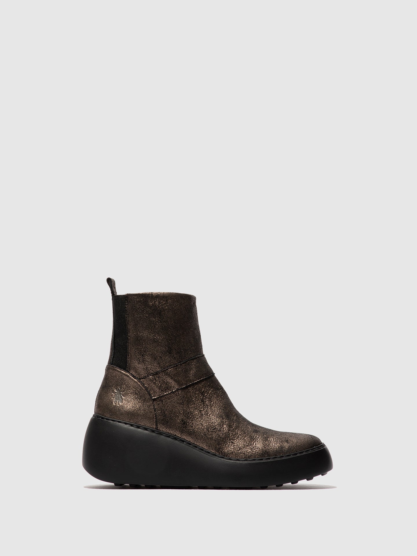 Zip Up Ankle Boots DOXE604FLY GRAPHITE