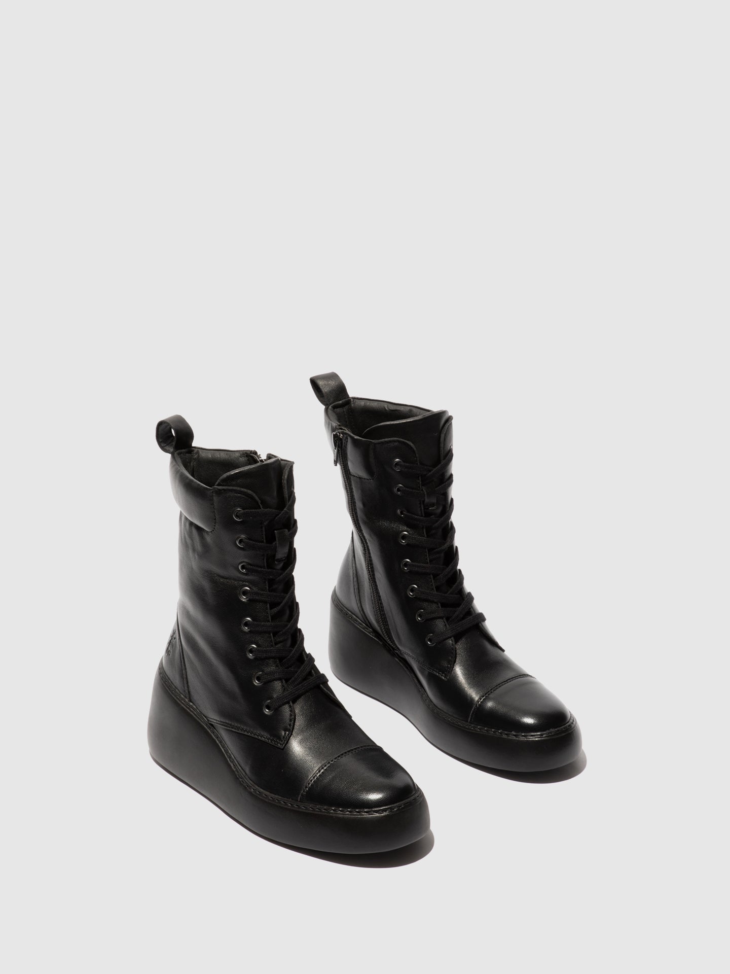 Lace-up Ankle Boots DAFF641FLY BLACK