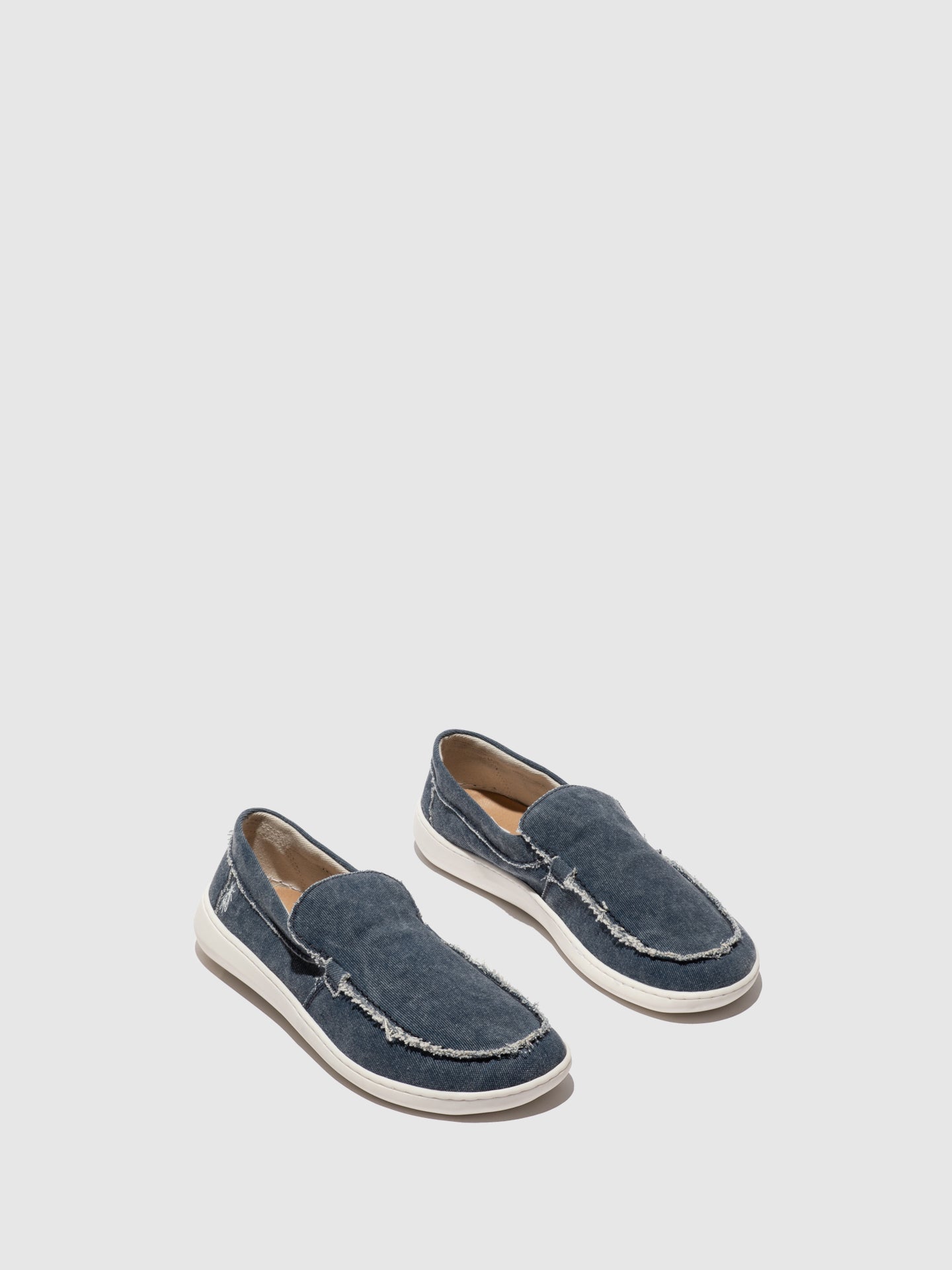 Round Toe Loafers COFY669FLY BLUE