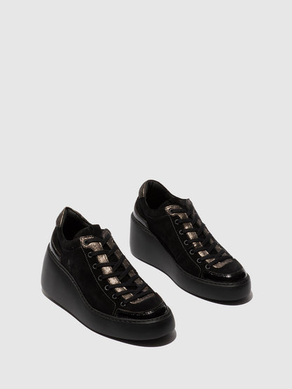 Schnür-Sneaker DUFY671FLY SCHWARZ/GRAPHIT/SCHWARZ