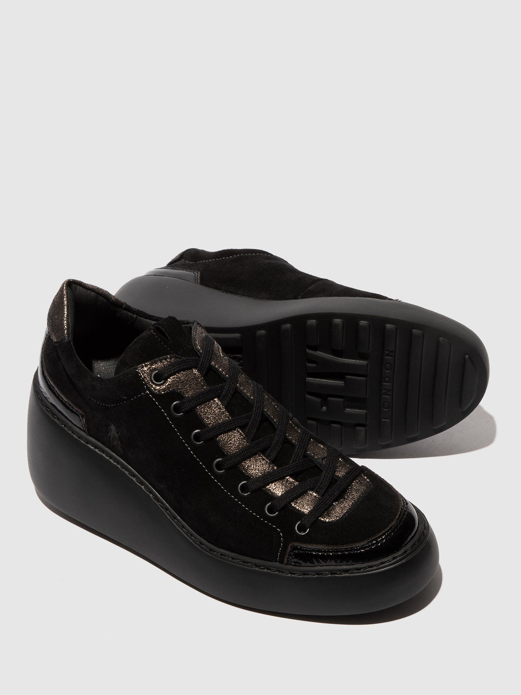 Lace-up Trainers DUFY671FLY BLACK/GRAPHITE/BLACK