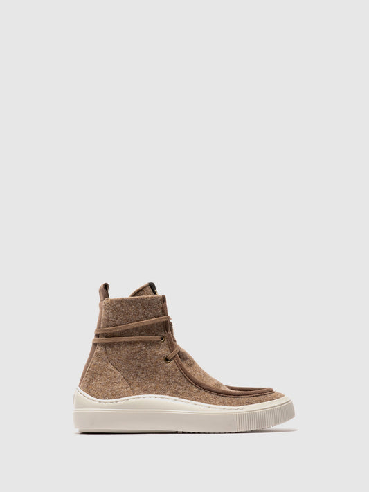 Schnür-Turnschuhe SAFY708FLY TAUPE