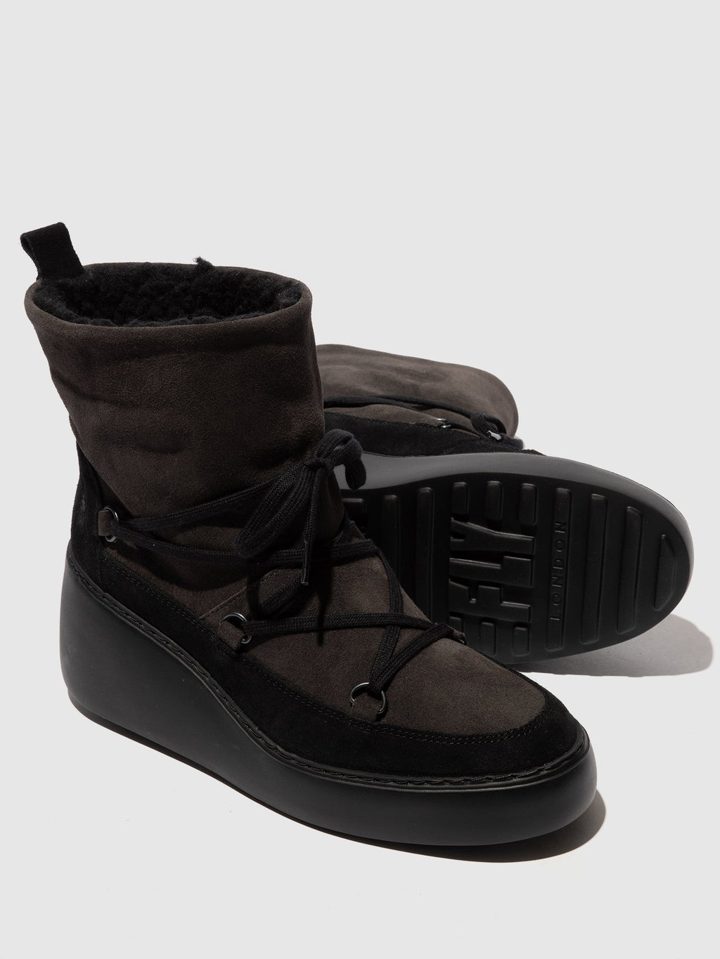 Zip Up Ankle Boots DERE725FLY DIESEL/BLACK