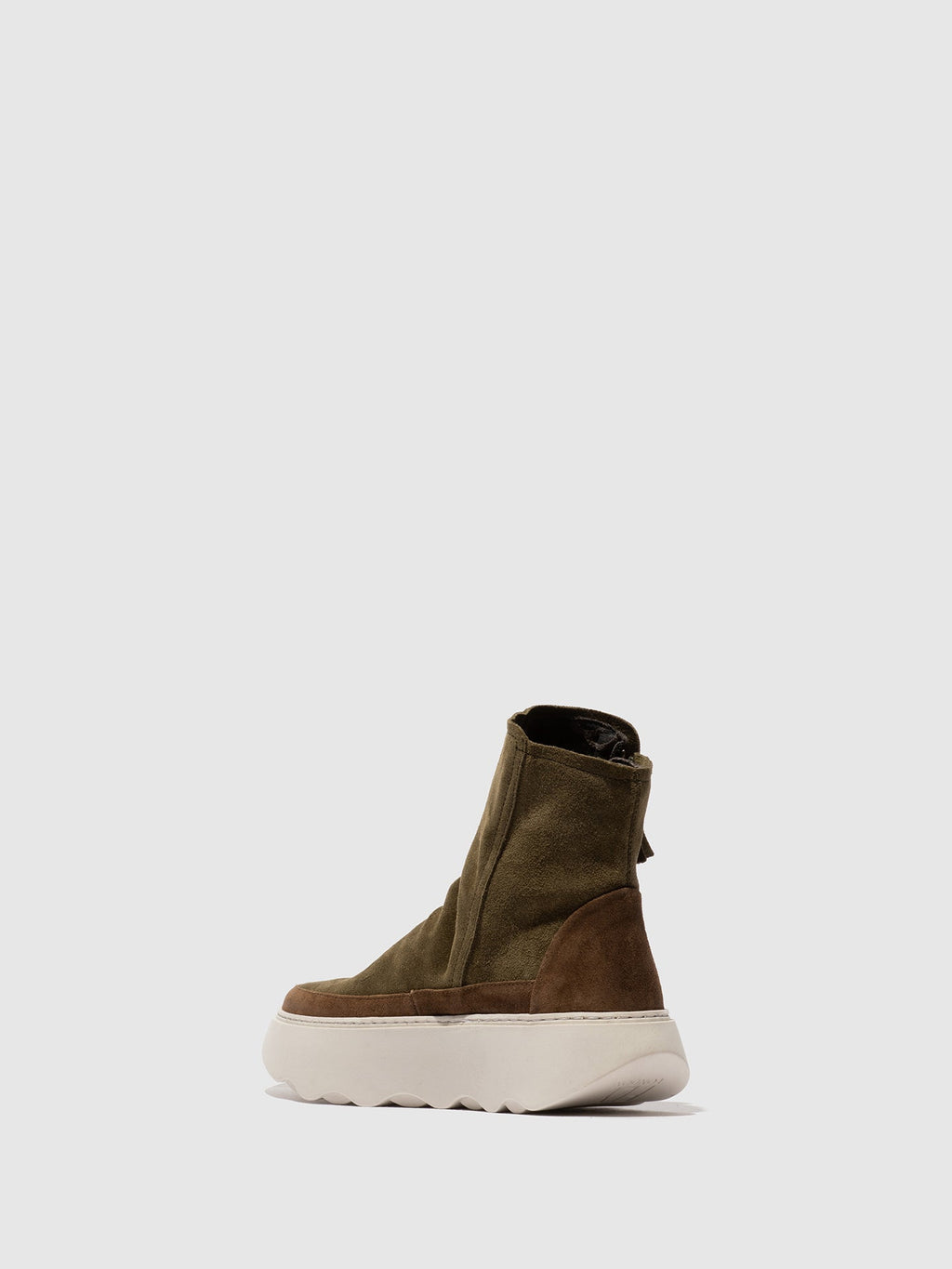 Zip Up Ankle Boots FABY728FLY ASPEN/ELEPHANT
