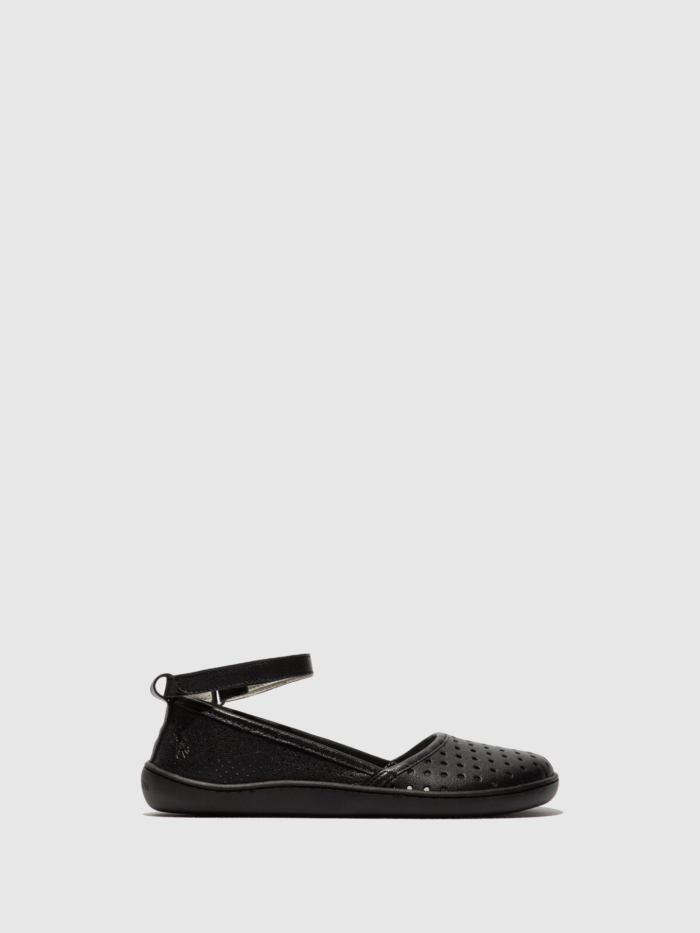 Velcro Shoes NICH753FLY BLACK