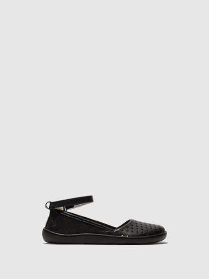 Klettverschluss-Schuhe NICH753FLY SCHWARZ