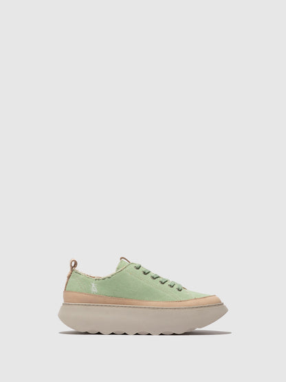 Schnür-Turnschuhe FEBY758FLY MINT/NATURAL
