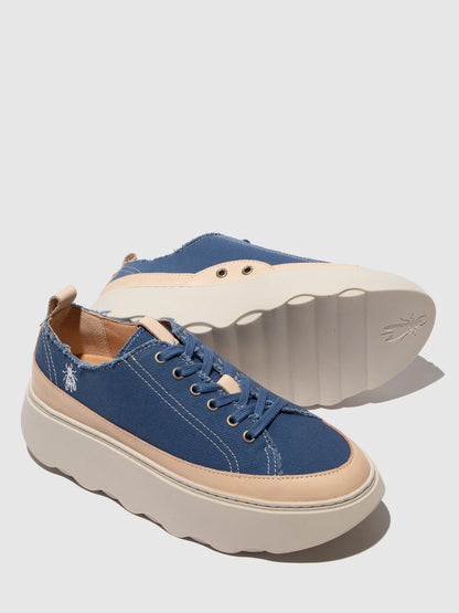 Schnürschuh FEBY758FLY JEANS/NATURAL