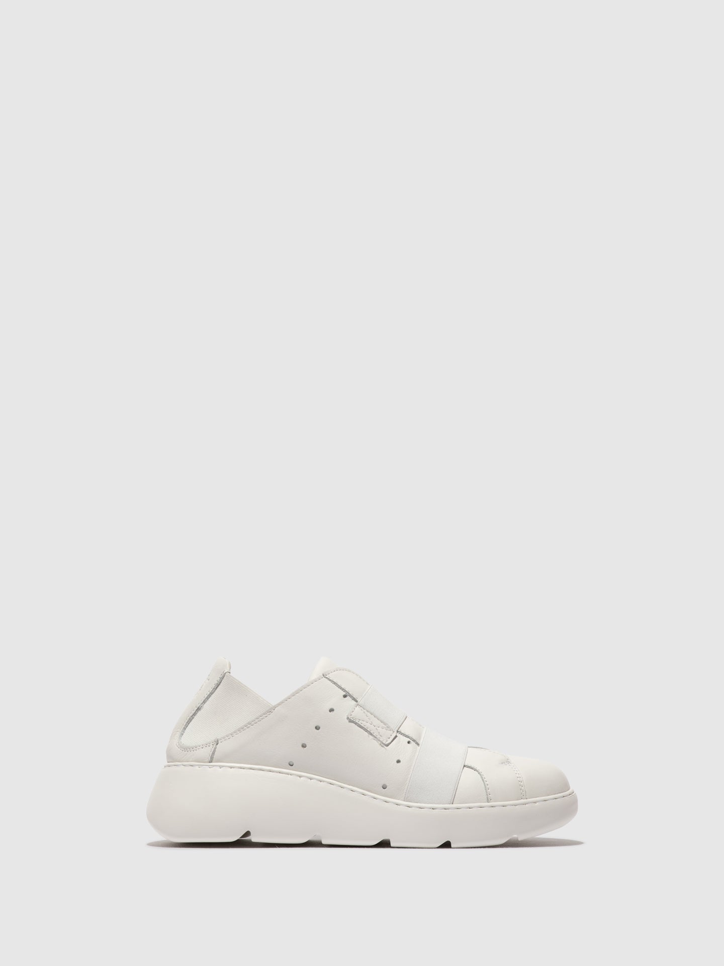 Elasticated Trainers JULK775FLY WHITE