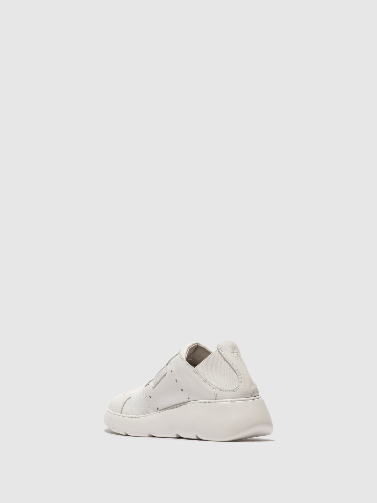 Elasticated Trainers JULK775FLY WHITE