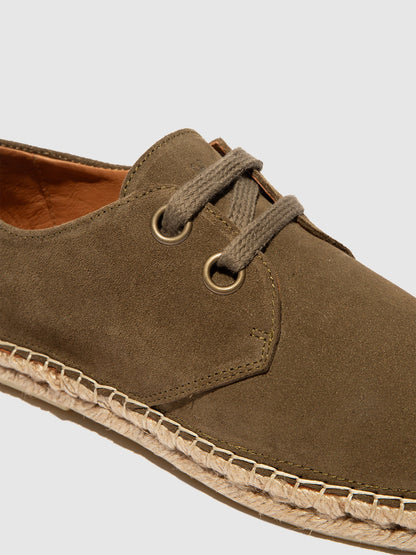 Schnür-Espadrilles SLIN528FLY KHAKI
