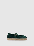 Round Toe Espadrilles SOIK554FLY GREEN
