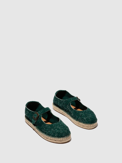 Espadrilles mit runder Zehenkappe SOIK554FLY GRÜN
