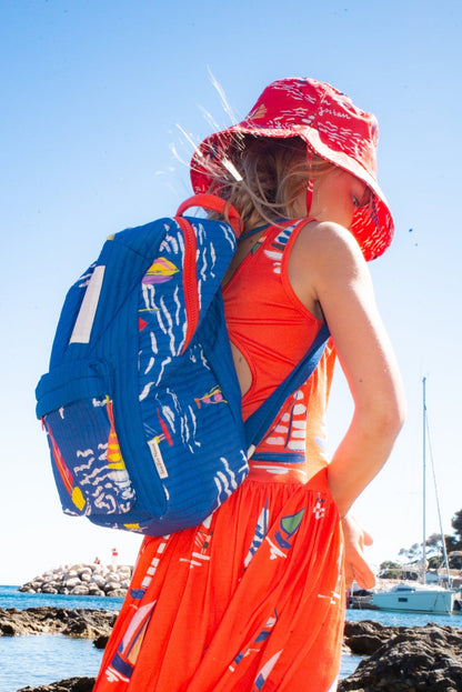 Midi Backpack | Maison Mangostan x Studio Noos Barcos