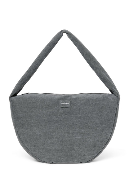 Denim Cross Body Bag | Grey