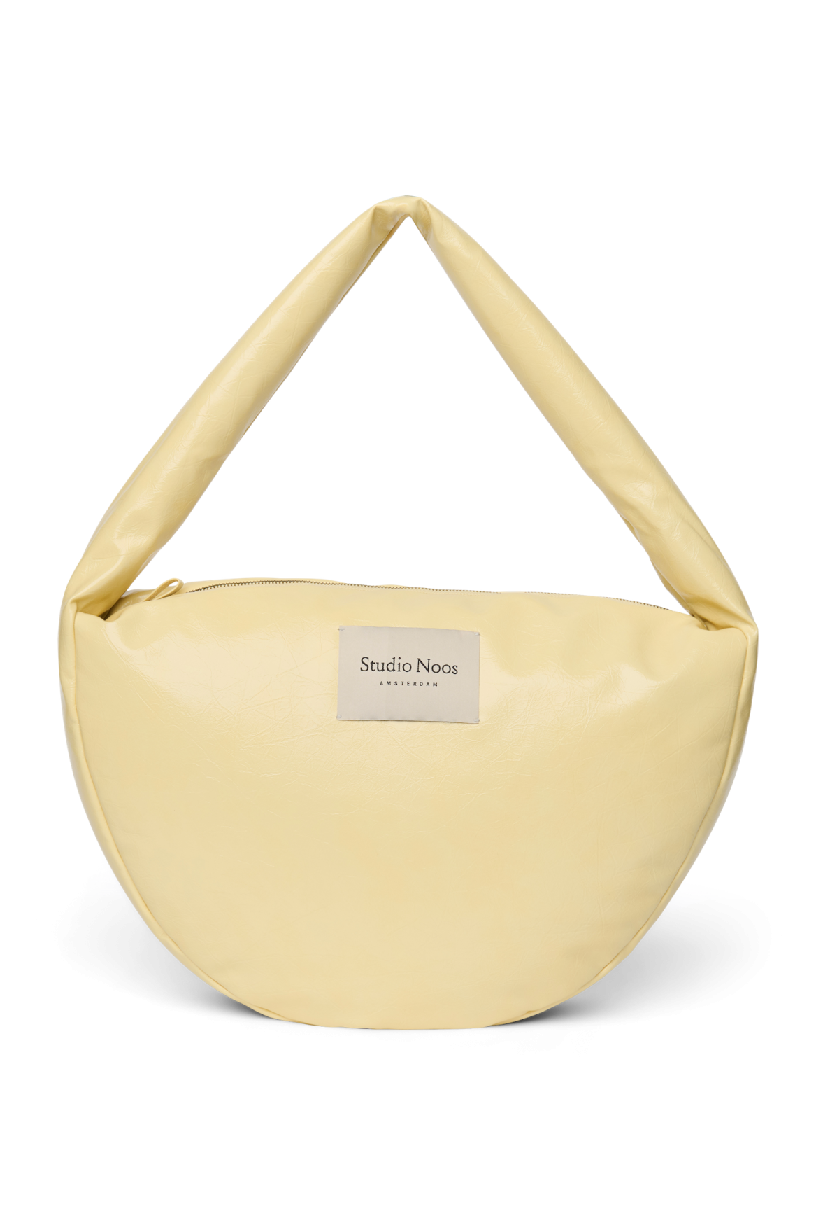 Vegan Leather Cross Body Bag | Butter Yellow