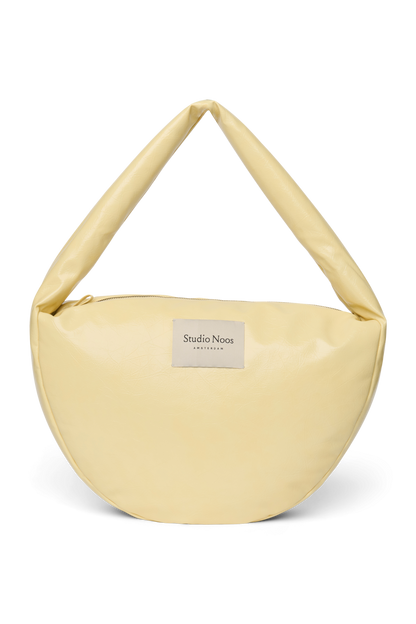 Vegan Leather Cross Body Bag | Butter Yellow