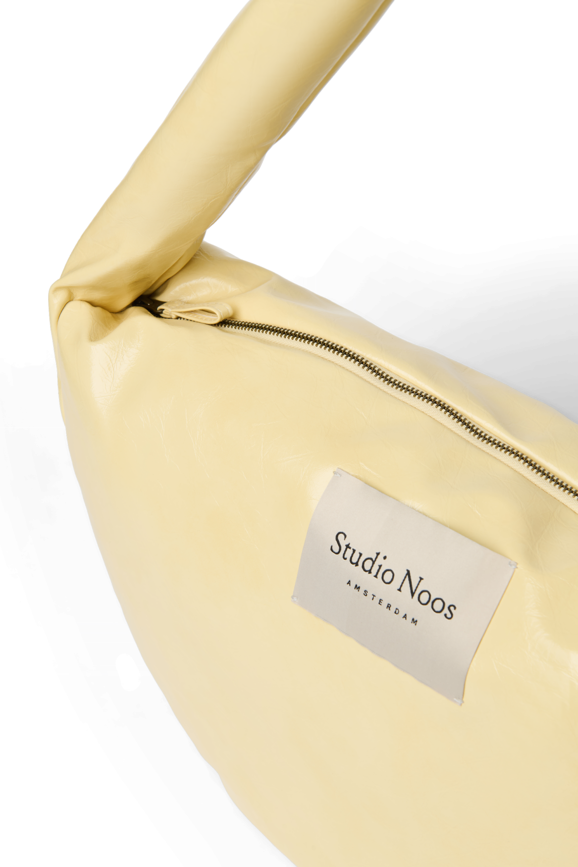 Vegan Leather Cross Body Bag | Butter Yellow