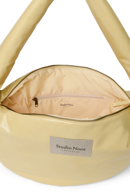 Vegan Leather Cross Body Bag | Butter Yellow