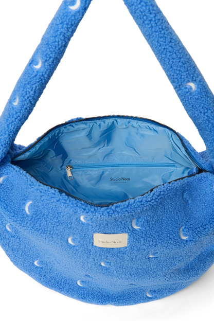 Teddy Cross Body Bag | Light Blue Moon