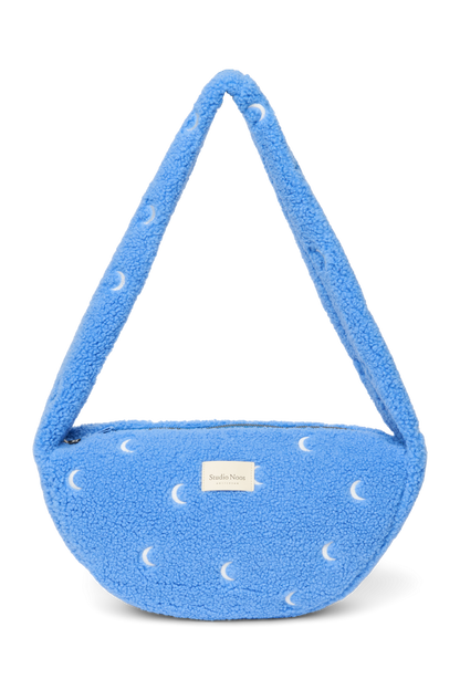 Teddy Mini Cross Body Bag | Light Blue Moon