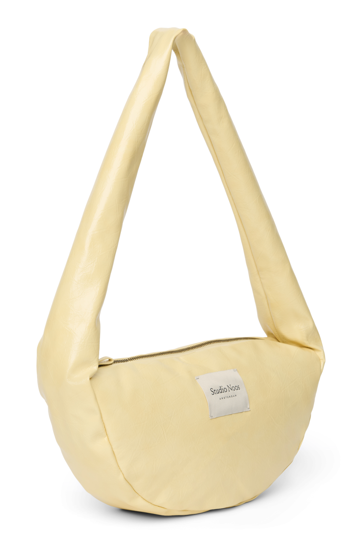 Vegan Leather Mini Cross Body Bag | Butter Yellow