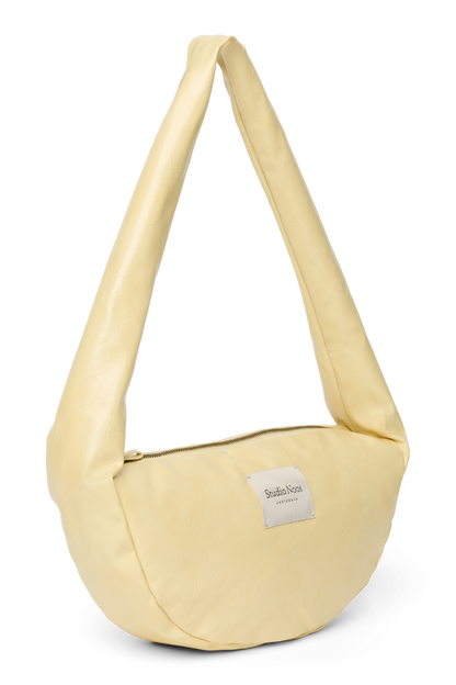 Vegan Leather Mini Cross Body Bag | Butter Yellow