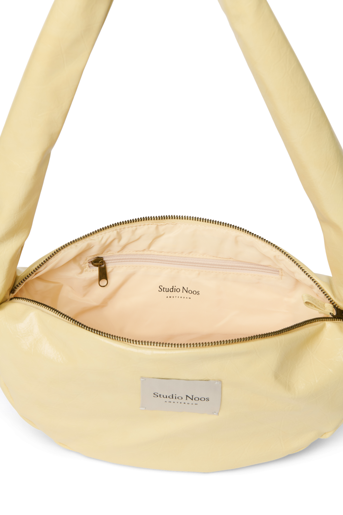 Vegan Leather Mini Cross Body Bag | Butter Yellow