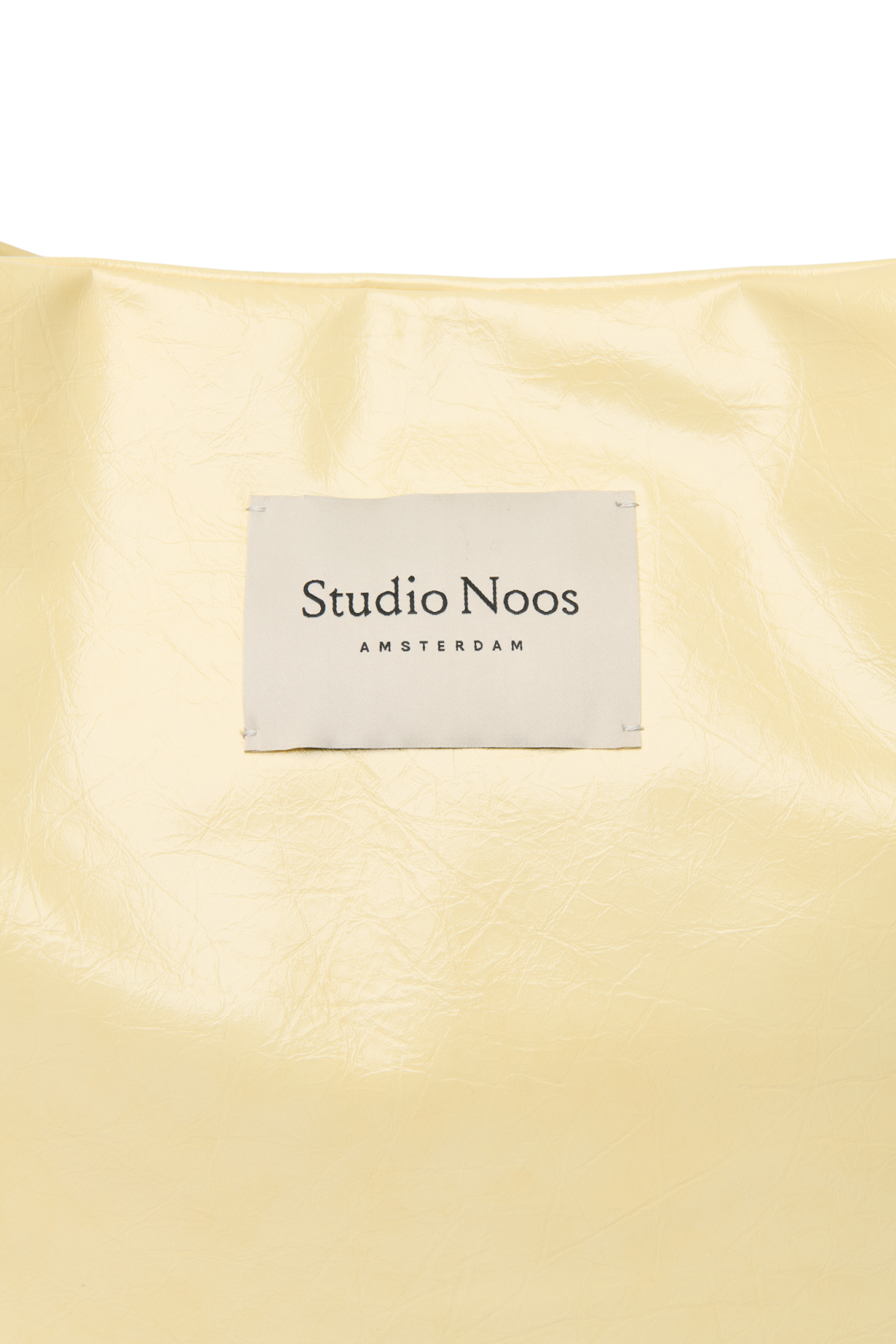 Vegan Leather Mom Bag | Butter Yellow