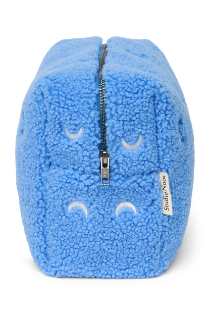 Teddy Toiletry Bag | Light Blue Moon