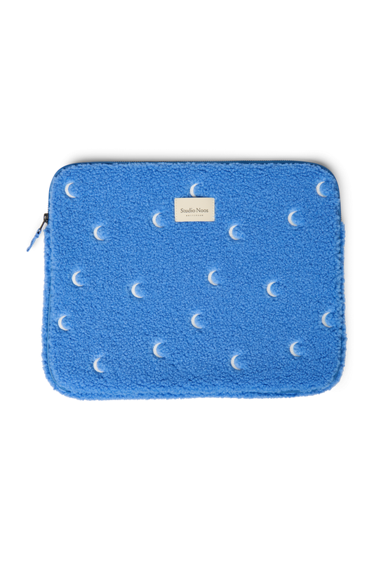 Teddy Laptop Sleeve 15 Inch | Light Blue Moon