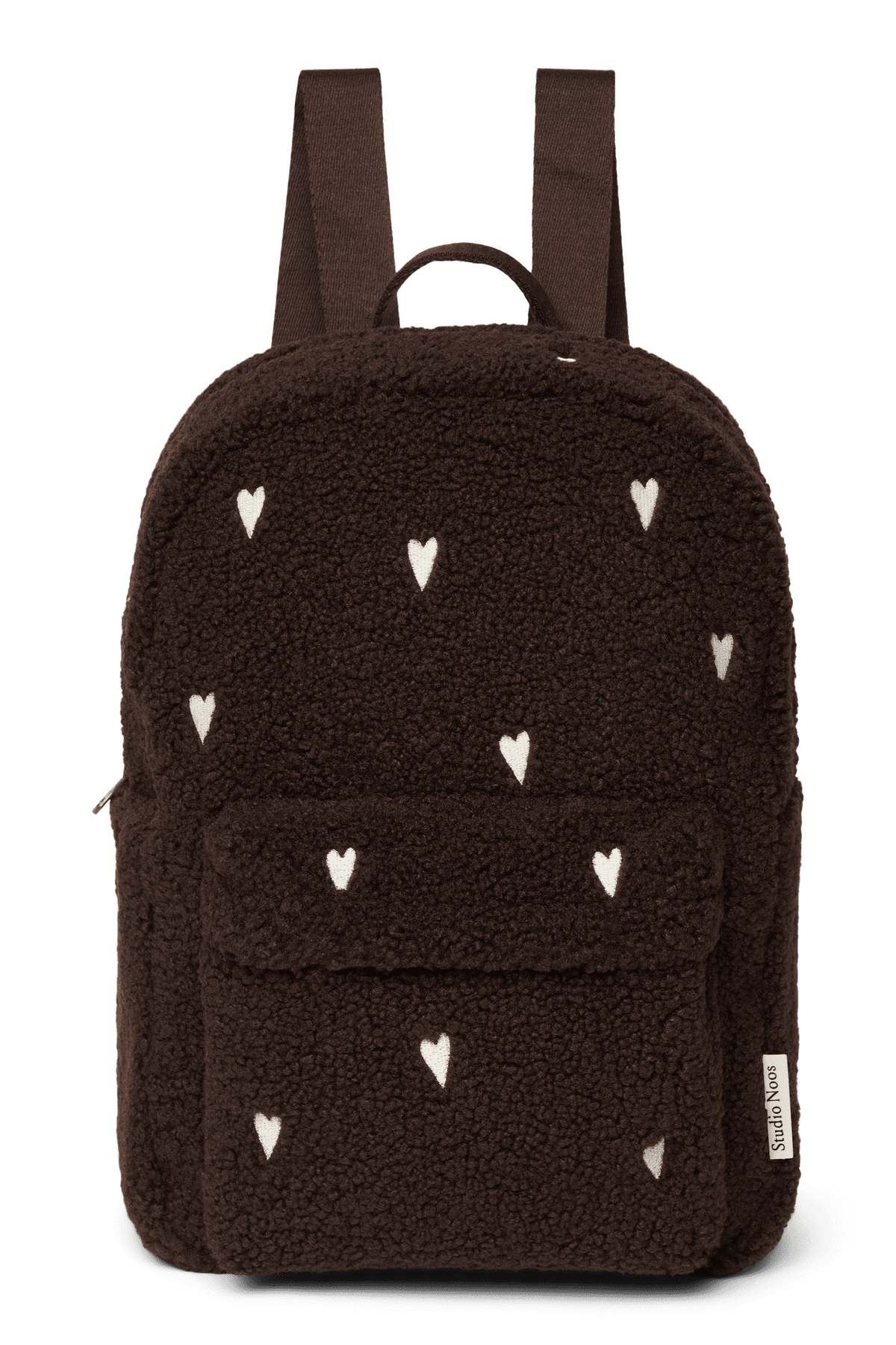 Teddy Midi Backpack | Chocolate Hearts