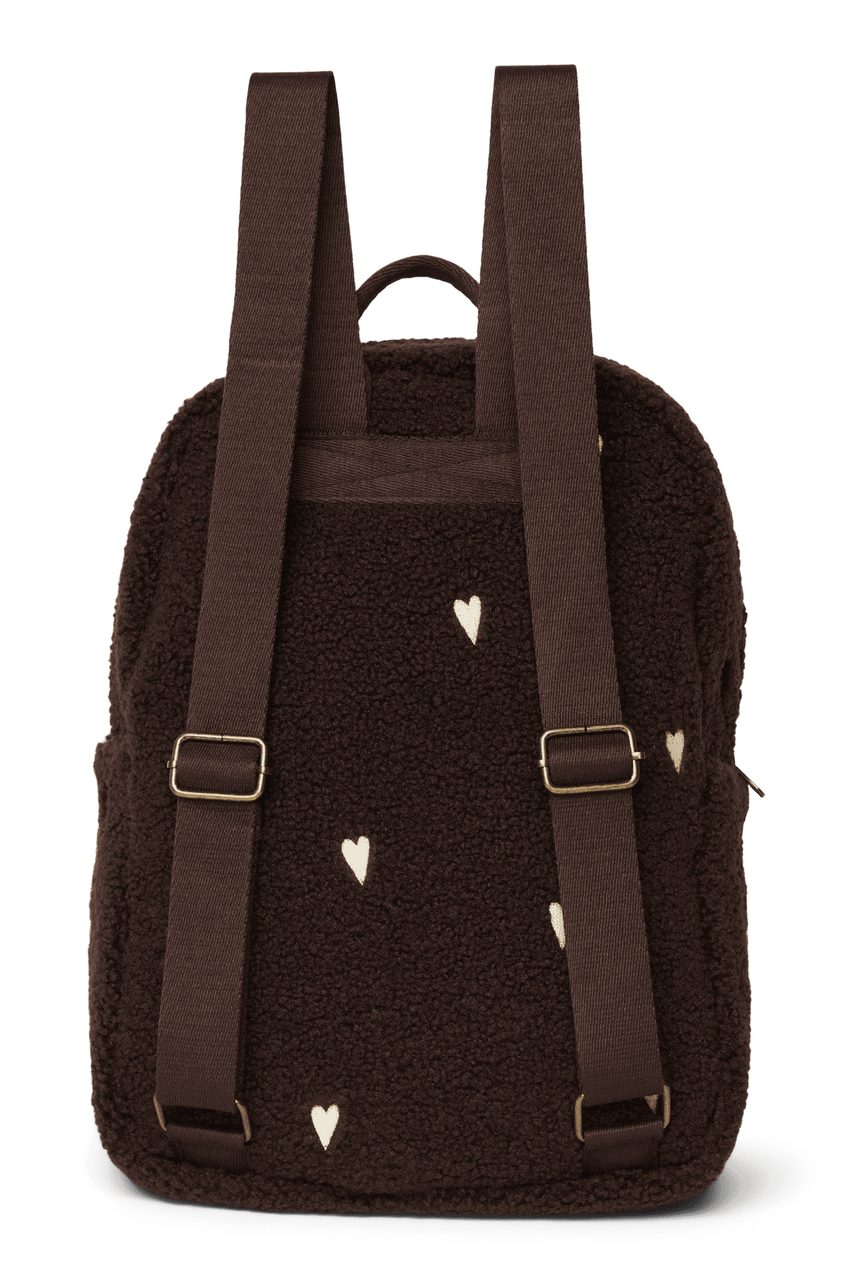 Teddy Midi Backpack | Chocolate Hearts