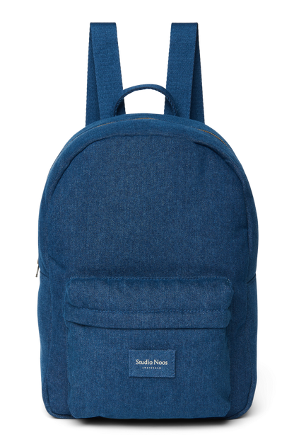 Denim Midi Backpack | Dark Blue
