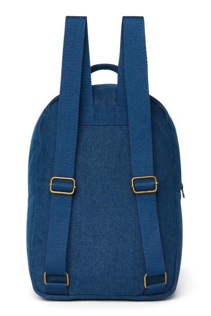 Denim Midi Backpack | Dark Blue