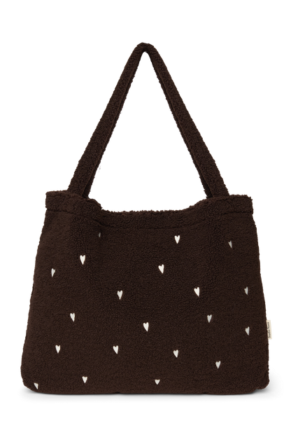 Teddy Mom Bag | Chocolate Hearts