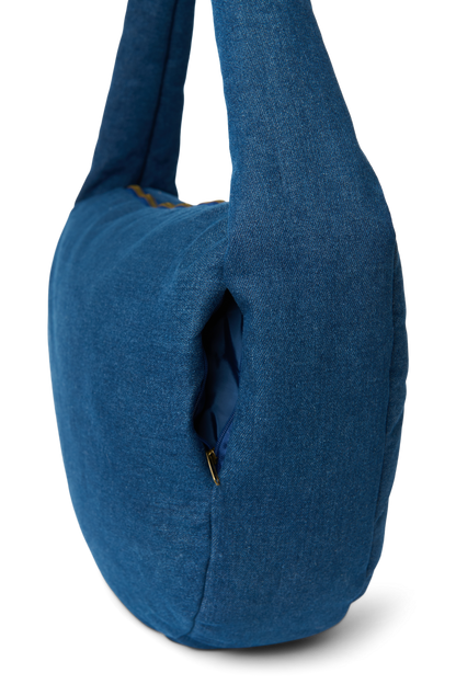Denim Cross Body Bag | Dark Blue