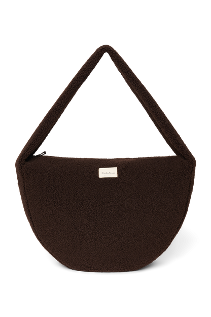 Teddy Cross Body Bag | Chocolate