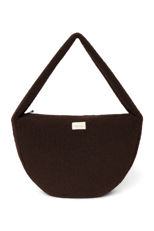 Teddy Cross Body Bag | Chocolate