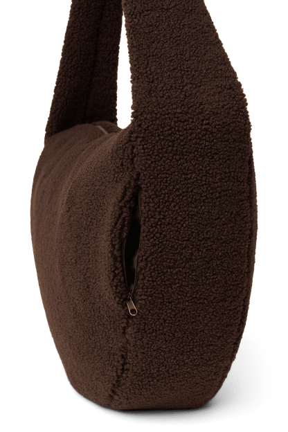 Teddy Cross Body Bag | Chocolate
