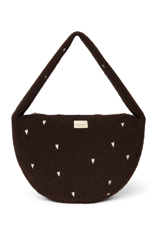 Teddy Cross Body Bag | Chocolate Hearts