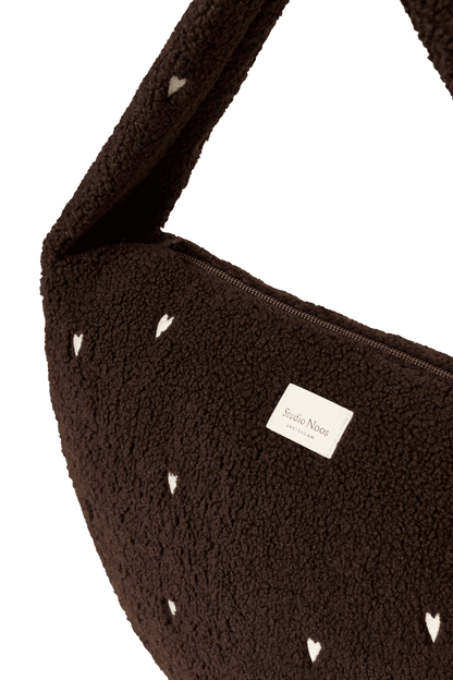 Teddy Cross Body Bag | Chocolate Hearts