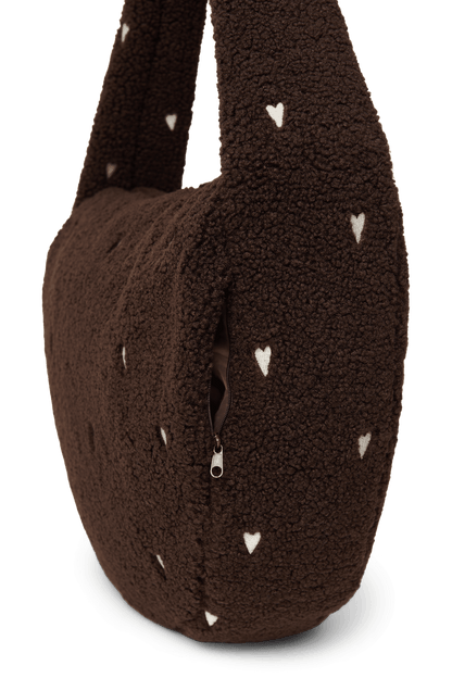 Teddy Cross Body Bag | Chocolate Hearts