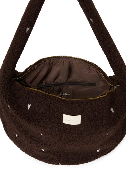 Teddy Cross Body Bag | Chocolate Hearts