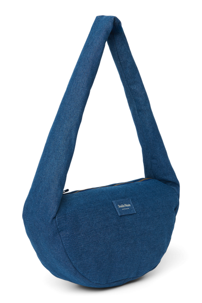 Denim Mini Cross Body Bag | Dark Blue