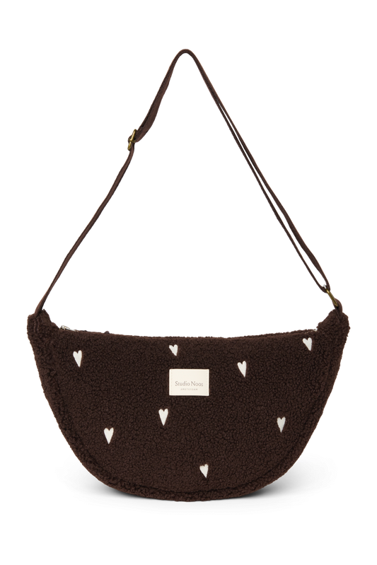 Teddy Adult Fanny Pack | Chocolate Hearts