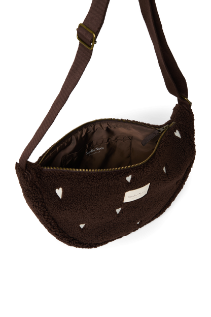 Teddy Adult Fanny Pack | Chocolate Hearts