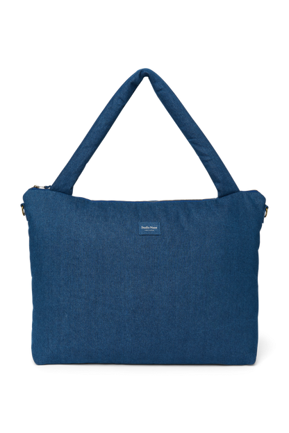 Denim Diaper Bag | Dark Blue