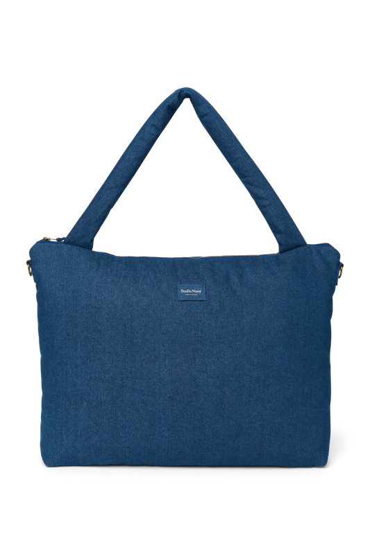 Denim Diaper Bag | Dark Blue