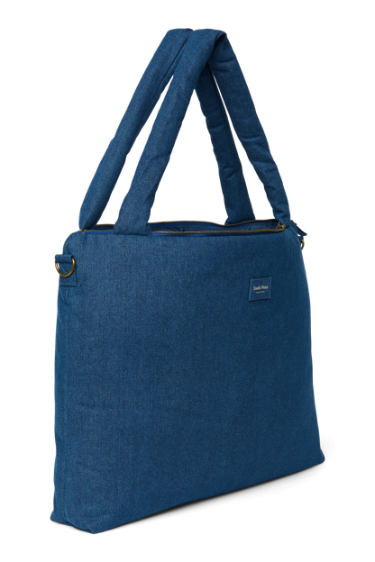 Denim Diaper Bag | Dark Blue